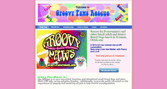 Desktop Screenshot of groovypawsrescue.com
